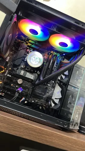 Pc gamer completo roda tudo full hd 60+ FPS