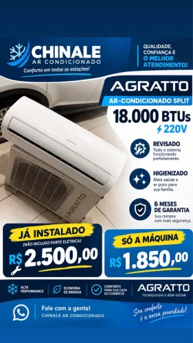Agratto 18.000 Btus 