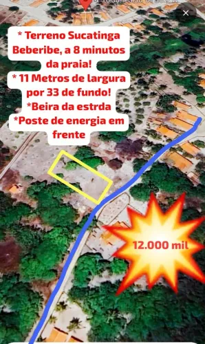 * OPORTUNIDADE IMPERDÍVEL! TERRENO PERTO DA PRAIA POR APENAS R$ 12 MIL!