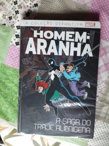 Coleção definitiva Marvel homem-aranha a saga do traje alienígena