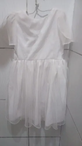 Vestido Branco  Social Festas Feminino G