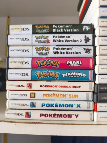 Jogos Pokémon Nintendo DS e 3DS (valores na descrição)