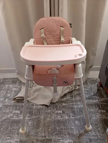 Cadeira De Alimentação Infantil 3 em 1 Harmony Maxi Baby (Rosa) *Usada*