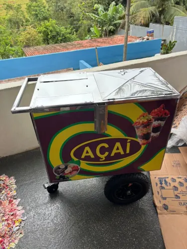 Carrinho de açaí