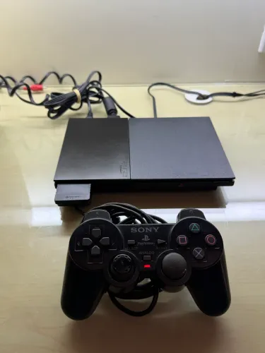 PlayStation 2 Slim Sony SCPH-90001 Original - Funcionando Perfeitamente