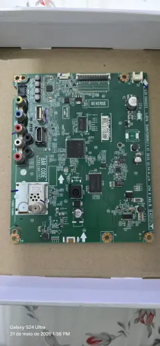 Placa principal da tv lg 32" 32LH515B com ci controlador de led ruim 