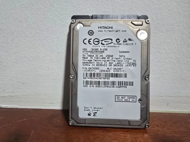 Hd 2.5 Hitachi 250gb