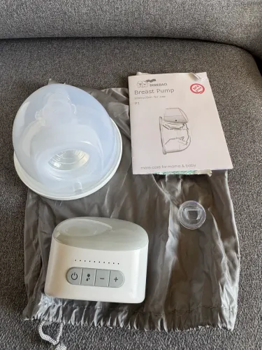Kit 2 Bomba Tira Leite com as mãos livres copo elétrico portátil único 240ml