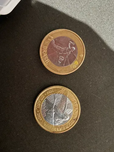 Moedas de R$ 1 rara