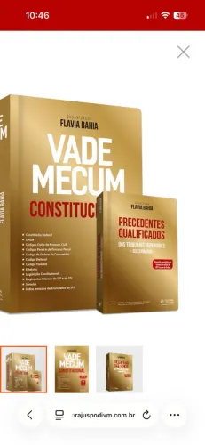 Vade Mecum Constitucional Flávia Bahia Atualizado OAB 46 + caderno de precedentes