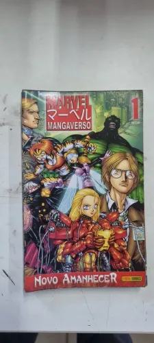 Lote hqs mangaverso 12 edições 