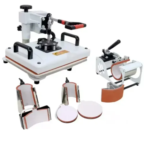 Prensa Térmica Sublimação 8 em 1 + Impressora Epson 