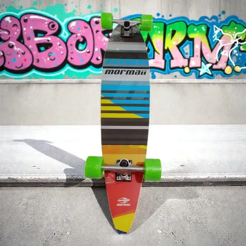 Skate longboard Mormaii novo com capacete