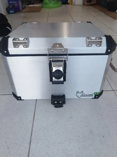 Top case baú guará inox 48 litros 