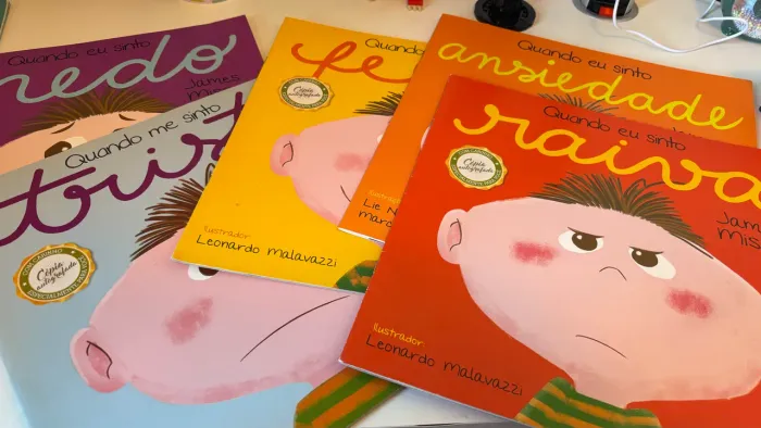 Coleção como eu me sinto, james misse, 7 livros
