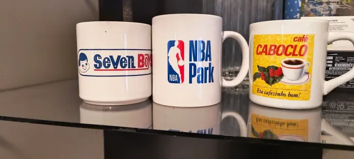 Trio de Canecas colecionáveis