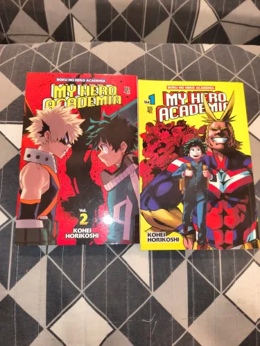 Mangás boku no hero/ my hero academia vol 1 e 2
