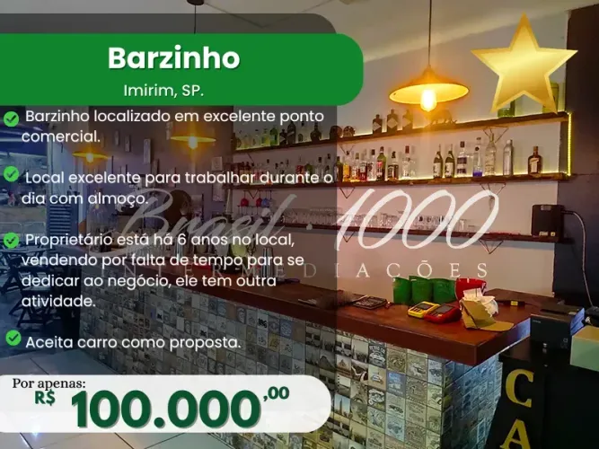 Barzinho no Imirim, SP. (Cod. 109551)