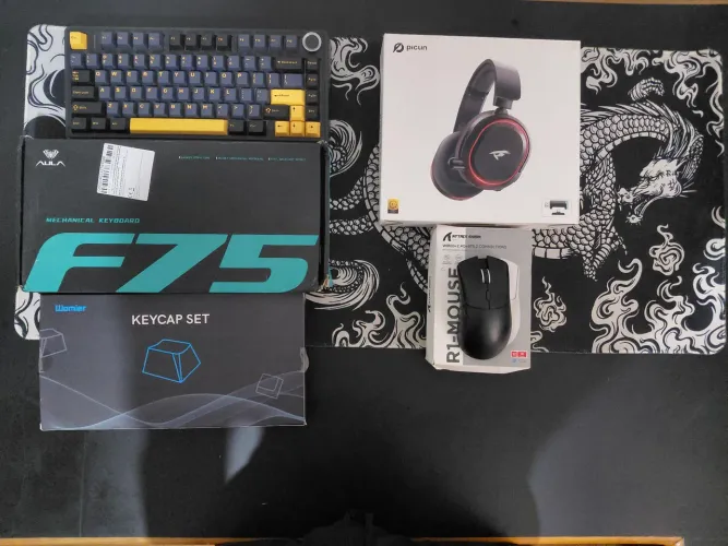  [OPORTUNIDADE] Kit Setup Gamer / Periféricos Sem Fio Premium - Funcionando 100%!