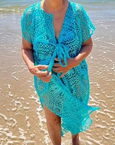 Saída de Praia com Manga - G
