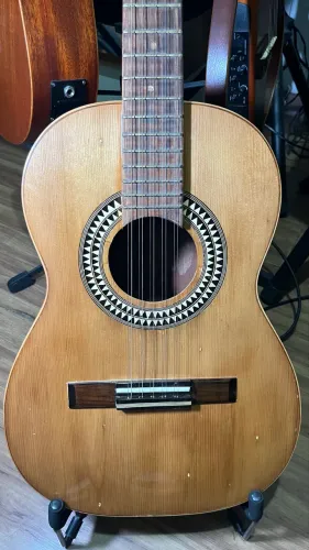 Viola Clássica Del Vecchio Tampo Maciço Eletroacústica