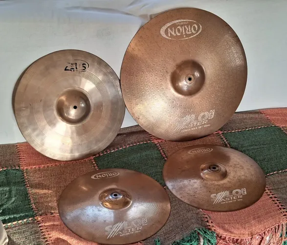 Kit de pratos de bateria B8 e B20 Top Só 890