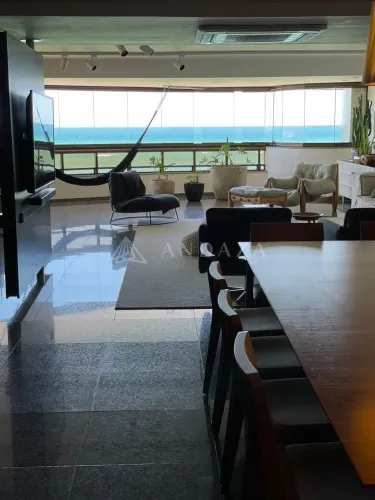 Cobertura Duplex de luxo à beira mar da orla de Jatiúca com 4 suítes e 616m2 de área priva