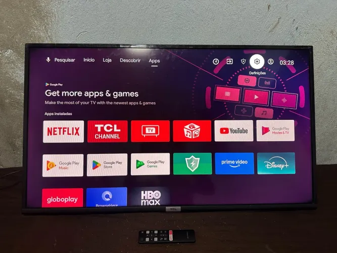 Tv TCL Android 40? perfeita