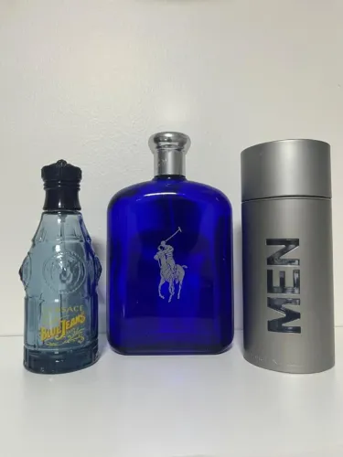 3 PERFUMES MASCULINOS VAZIOS