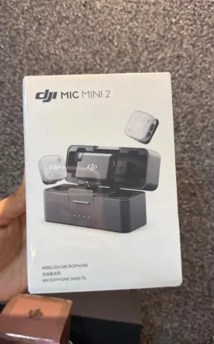 Microfone DJI Mic Mini 2 Novi Lacrado Garantia Loja Física