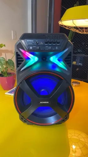 Caixa de Som Mondial TWS CM-400 com Potência 250w