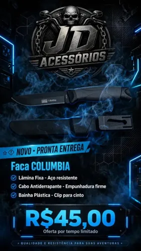 Facas de combate tático