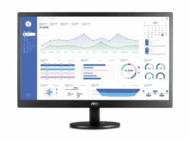 Monitor LCD LED Wide 18,5" AOC E970SWHNL Preto (VGA*/HDMI)