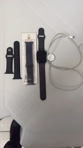 Apple Watch Series 7 Nike 45mm GPS + 3 Pulseiras + Parcelo