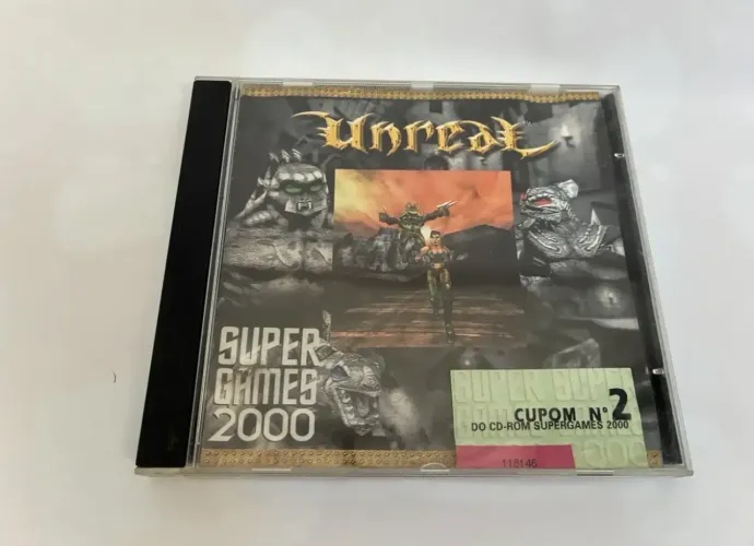 Jogo Unreal - Edição Super Games 2000 - Pc