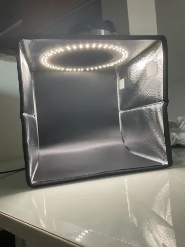 Mini studio luz anelar 25CM