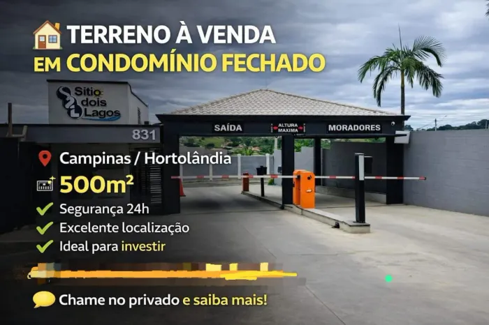 *Terreno na chácara Luzitana *
