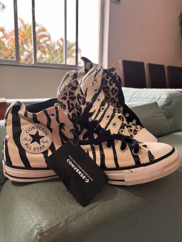 Tênis All-Star Converse Zebra/Onça - 43 - RARÍSSIMO