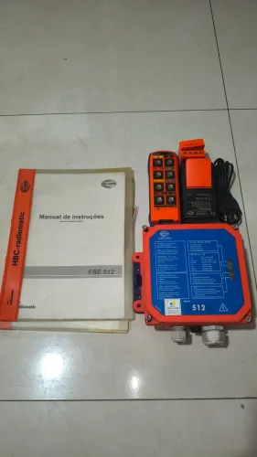 Rádio Controle Remoto Hbc-radiomatic Fse 512 Usado.