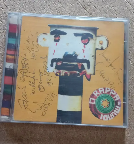 CD O Rappa - Rappa Mundi - Original autografado