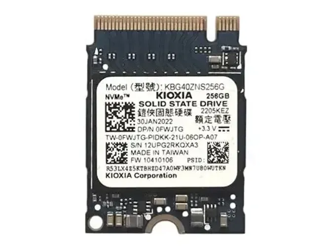 NVME 256GB M.2 2230 KIOXIA - KBG40ZNS256G - Aldeota