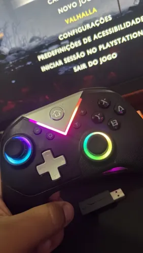 CONTROLE GAMER SWITCH, PARA PC, PS4, PS5, XBOX E ETC