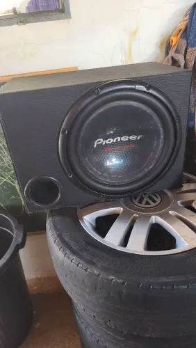 CAIXA SUB PIONEER CARA PRETA 