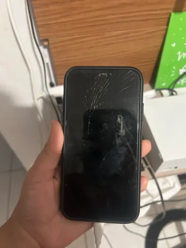 iPhone XR 64GB Preto + Caixa (Ler Descrição - Detalhes na Tela)