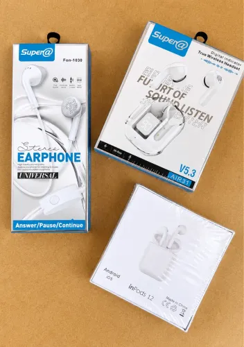 Fones de ouvidos 