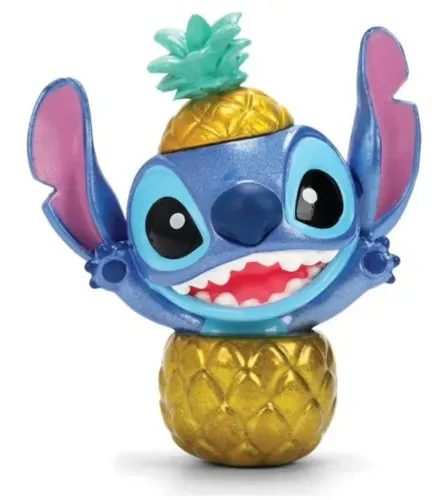 FIGURA RARA STITCH NO ABACAXI COLECIONAVEL - METALFIGS DIE-CAST LILO STITCH - JADA TOYS