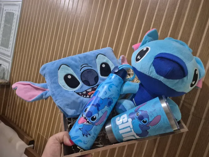 Kit cesta Stitch 