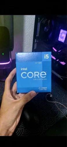 i5 12600K Na caixa completo