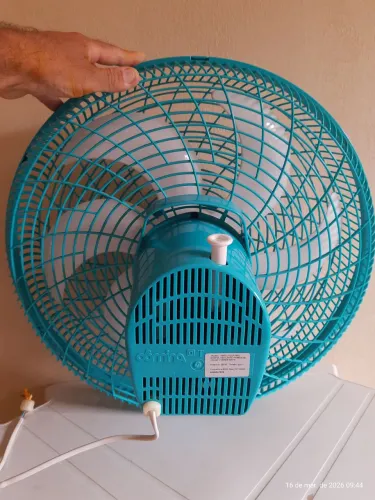 Ventilador 50cm novo de parede completo no ponto de instalar