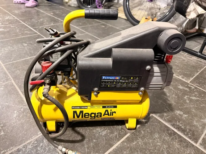 compressor de ar ferrari mega air 1 cv 150 lt